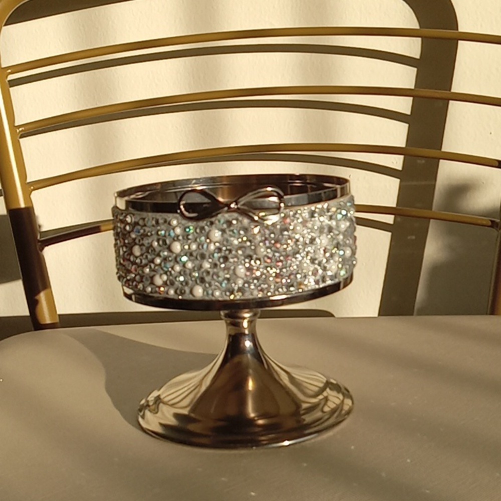 New!Bath&Body Works Bow Candle Holder